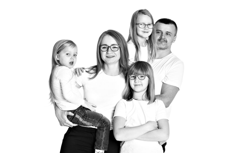 Sesja rodzinna | Gabrysia, Ela, Agnieszka, Karolina i Tomek